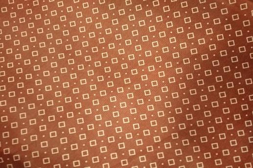 Підкладкова тканина нейлон принт, коричневий в ромбиках | Textile Plaza