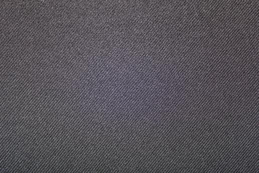 Костюмная ткань диагональ браж, цвет черный | Textile Plaza