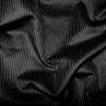 Вельвет хлопковый, цвет черный | Textile Plaza