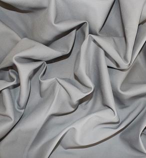Костюмная ткань коттон цвет серый | Textile Plaza