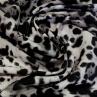 Шелк Италия восточный принт на леопардовом фоне | Textile Plaza