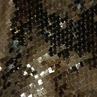 Сітка вишивка пайєтками, чорний | Textile Plaza