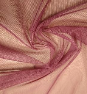 Сітка стрейч, рожево-бузковий | Textile Plaza
