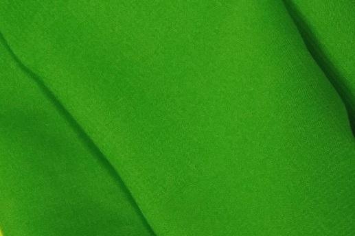 Шифон однотонний салатово-зелений | Textile Plaza