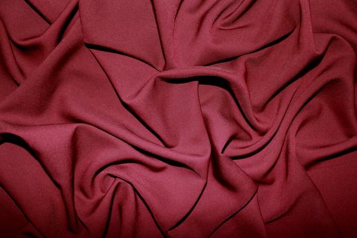 Костюмна тканина Лагуна колір марсала | Textile Plaza