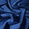 Велюр стрейч, темно-синий | Textile Plaza