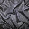 Тафта жаккард Италия принт черно-синяя мелкая гусиная лапка | Textile Plaza