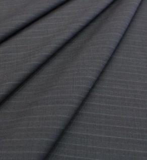 Костюмна тканина Versace, сіра в тонку смугу | Textile Plaza