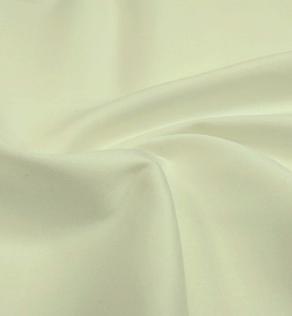 Стрейч коттон однотонный, молочно-белый | Textile Plaza