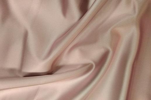 Атлас плотный Италия, холодный розовый | Textile Plaza