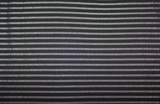Рубашечная ткань, серо-черная полоска с люрексом | Textile Plaza