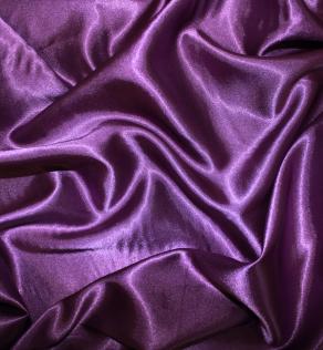 Стрейч атлас, цвет фиолетовый | Textile Plaza