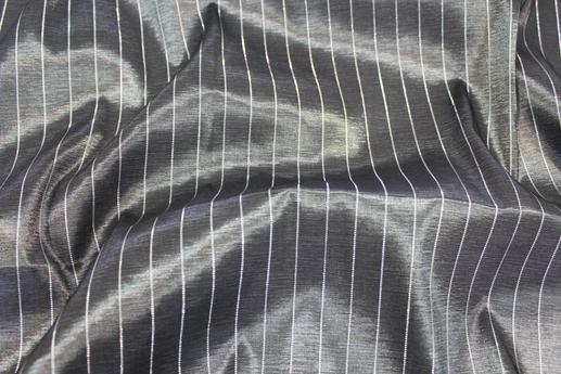 Сорочкова тканина, сіра з люрексом | Textile Plaza
