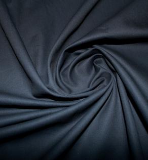 Плащевка-коттон, цвет темно-синий | Textile Plaza
