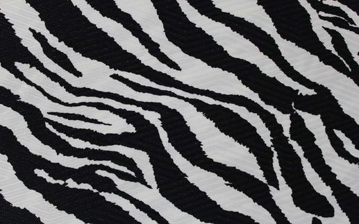 Костюмная ткань жаккард зебра | Textile Plaza