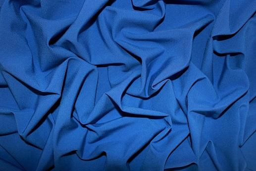 Костюмна тканина Ліза колір яскраво-синій | Textile Plaza
