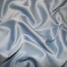 Стрейч атлас плотный, цвет серо-голубой | Textile Plaza