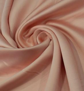  Атлас щільний Барбі колір персиковий | Textile Plaza