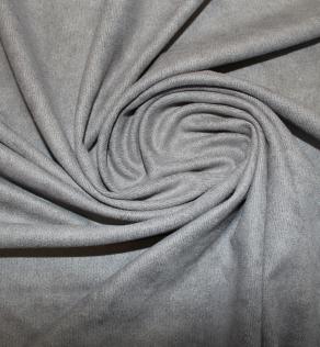 Замш на дайвинге, цвет серый | Textile Plaza