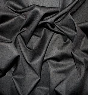 Трикотаж джерсі сіро-коричневий в точку | Textile Plaza