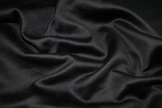 Кашемир цвет черный (Корея) | Textile Plaza