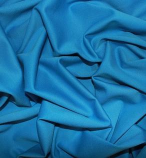 Трикотаж джерси насыщенный голубой | Textile Plaza
