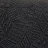 Жаккард Италия черный геометрический принт  | Textile Plaza