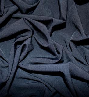 Костюмна тканина super soft колір темно-синій | Textile Plaza