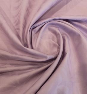 Сатин жаккард для постільної білизни візерунки, бузковий колір | Textile Plaza