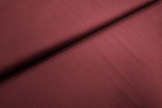Поплін, колір бордовий | Textile Plaza