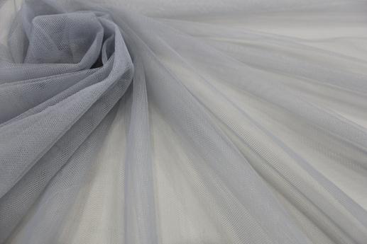 Фатин м'який колір світло-сірий | Textile Plaza