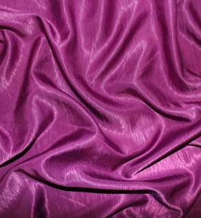Костюмная ткань жатка, цвет фуксия | Textile Plaza