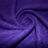 Шерсть пальтовая букле цвет фиолетовый | Textile Plaza