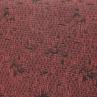 Костюмна тканина, темно-червоний принт | Textile Plaza