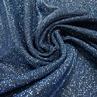 Трикотаж люрекс, темно-синій | Textile Plaza