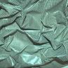 Плащова тканина в дрібну клітку світло-зелена | Textile Plaza