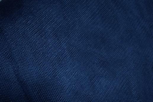 Фатин мягкий, темно-синий | Textile Plaza