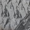 Органза Італія з вишивкою чорно-біла | Textile Plaza