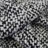 Пальтова тканина Moschino, чорно-біла | Textile Plaza