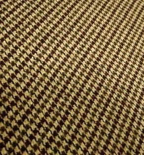 Пальтова тканина Клітинка, гусяча лапка, коричнево-пісочний | Textile Plaza