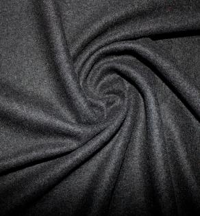 Пальтовая ткань, черная | Textile Plaza