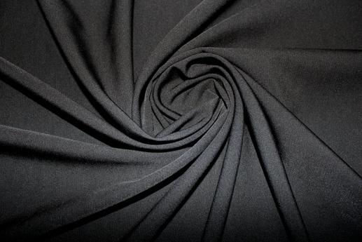 Костюмная ткань София, цвет черный | Textile Plaza