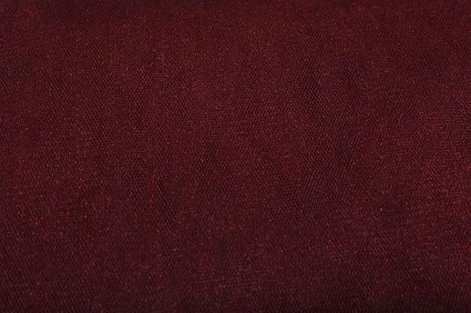 Фатин перламутр, бордовый цвет | Textile Plaza