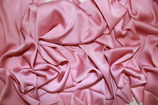 Шовк ARMANI колір рожевий | Textile Plaza