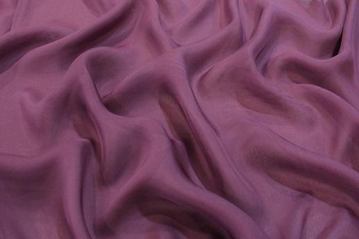 Шелк-шифон Alma Moda фиолетовый (лиловый) | Textile Plaza
