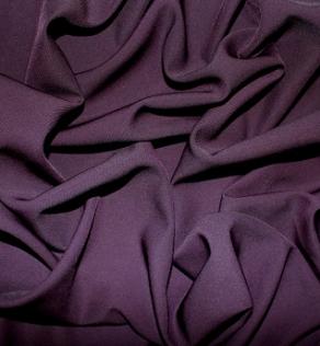 Костюмна тканина Лагуна колір баклажан | Textile Plaza