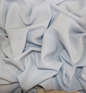 Костюмная ткань Лиза цвет светло-голубой | Textile Plaza