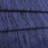 Трикотаж Італія синій з чорними смугами | Textile Plaza