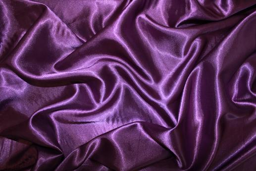 Стрейч атлас, цвет фиолетовый | Textile Plaza