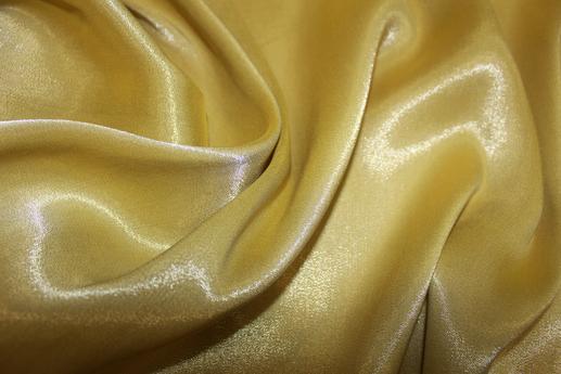 Органза шовкова VALENTINO золота | Textile Plaza